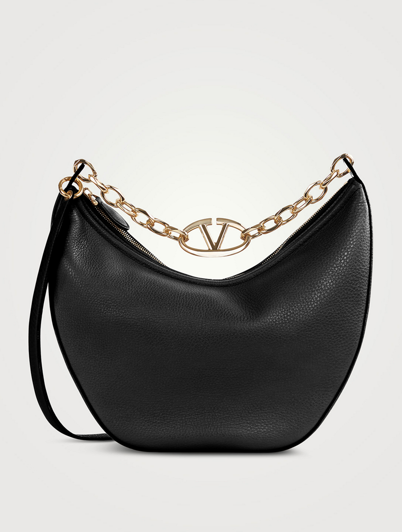 Black designer shoulder bag store
