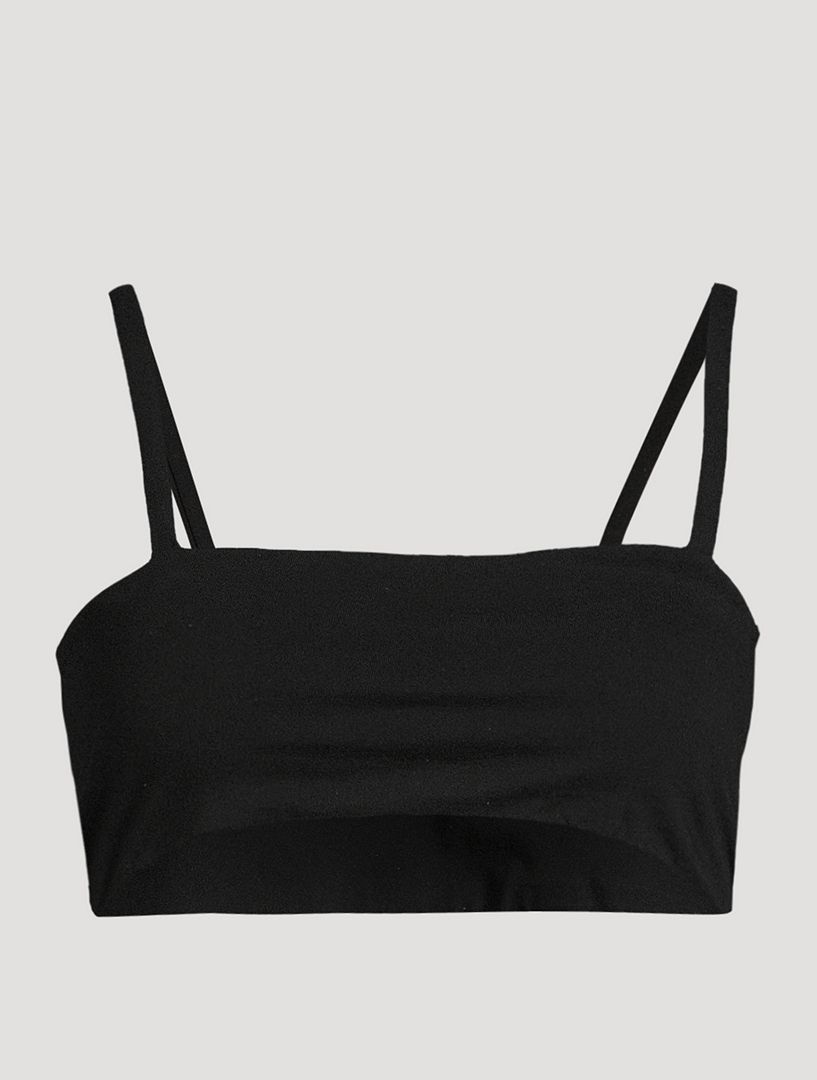 Lido Jersey Cropped Tank Top