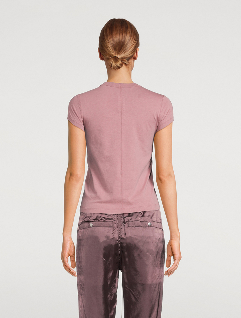 RICK OWENS Lido Cropped T-Shirt