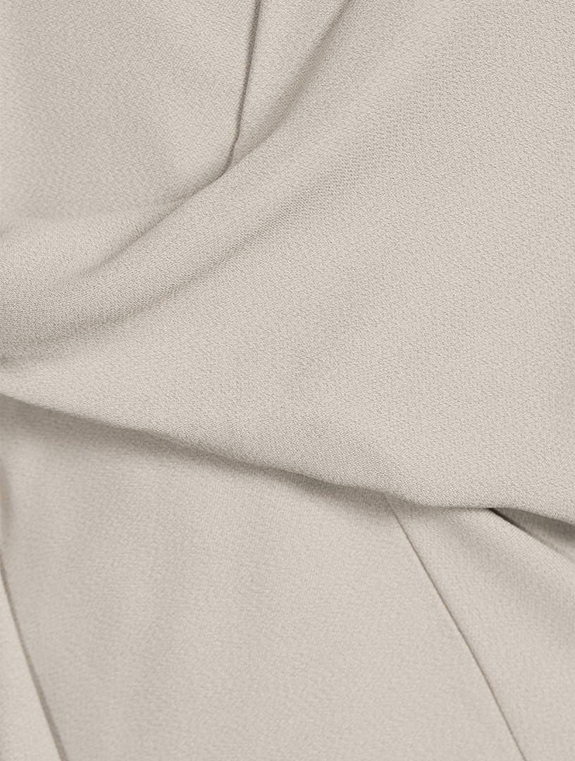 Cady Crepe Wrap Dress