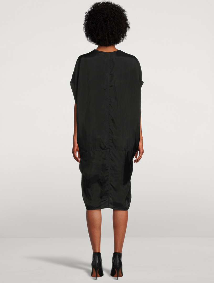 Tommykite Satin Midi Dress