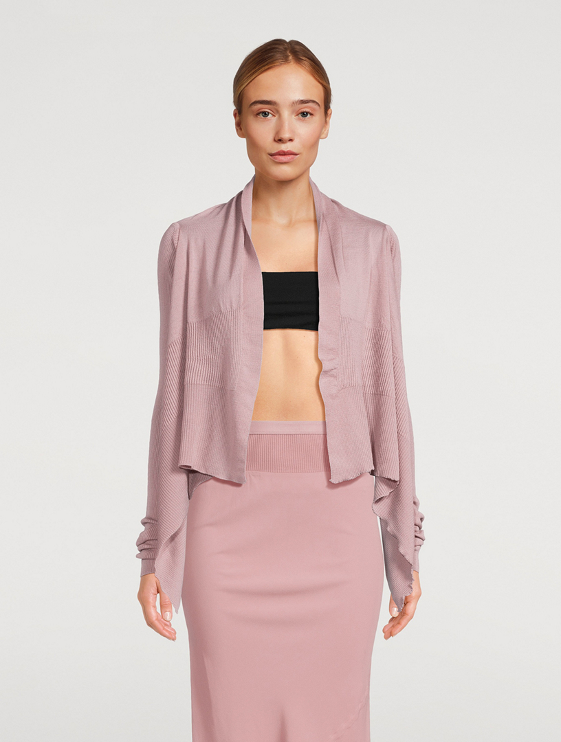 Wool Wrap Cardigan