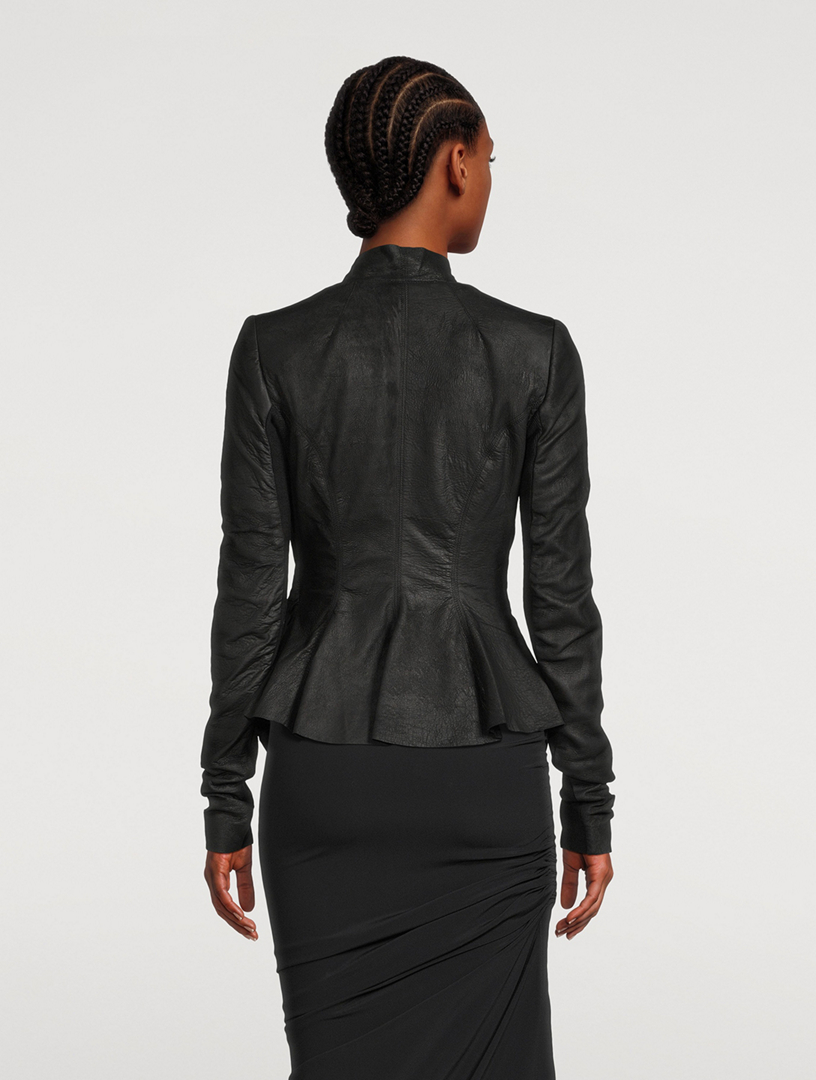 Hollywood Leather Wrap Jacket