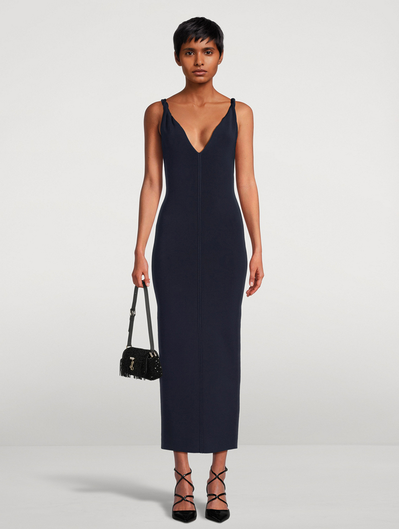 Tyra Twisted Midi Dress