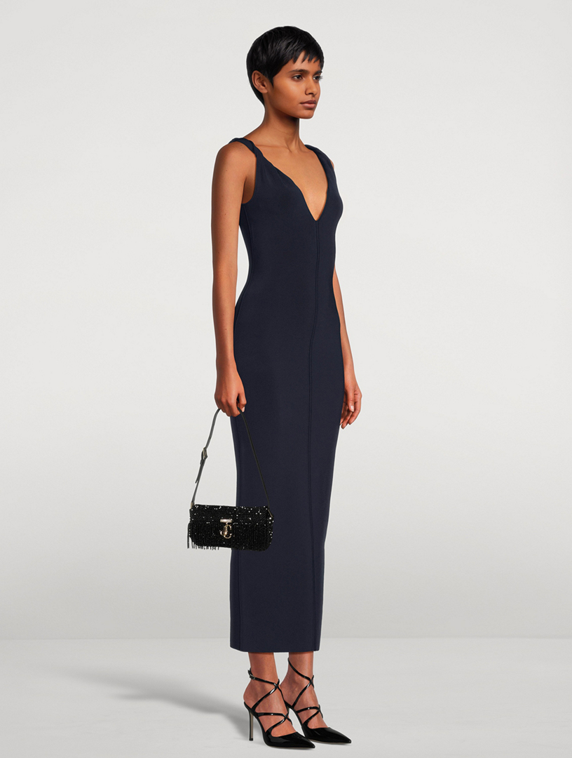 Tyra Twisted Midi Dress