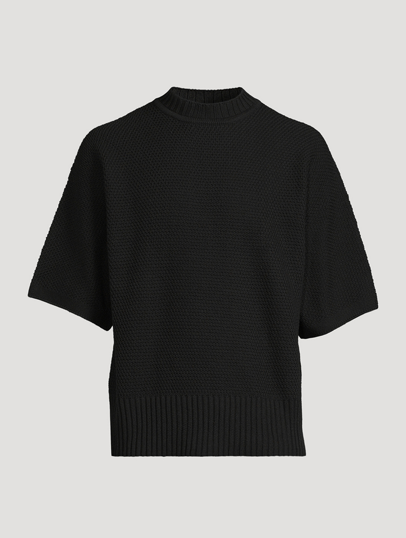 トップス HOMME PLISSE ISSEY MIYAKE RUSTIC KNIT HOMME PLISSÉ ISSEY MIYAKE Rustic Knit T-Shirt | Holt Renfrew