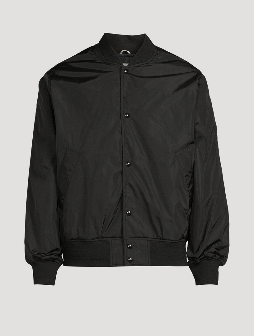 Econyl Satin Nylon Stadium Jacket