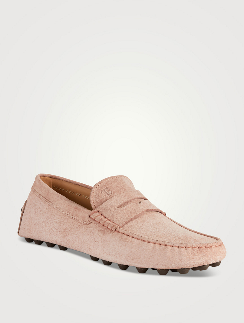Suede Gommino Bubble Driving Shoes