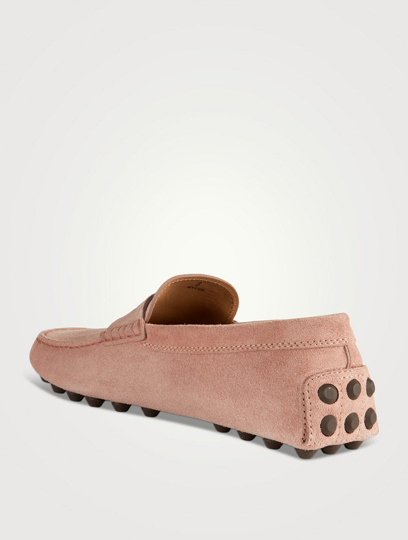 Suede Gommino Bubble Driving Shoes