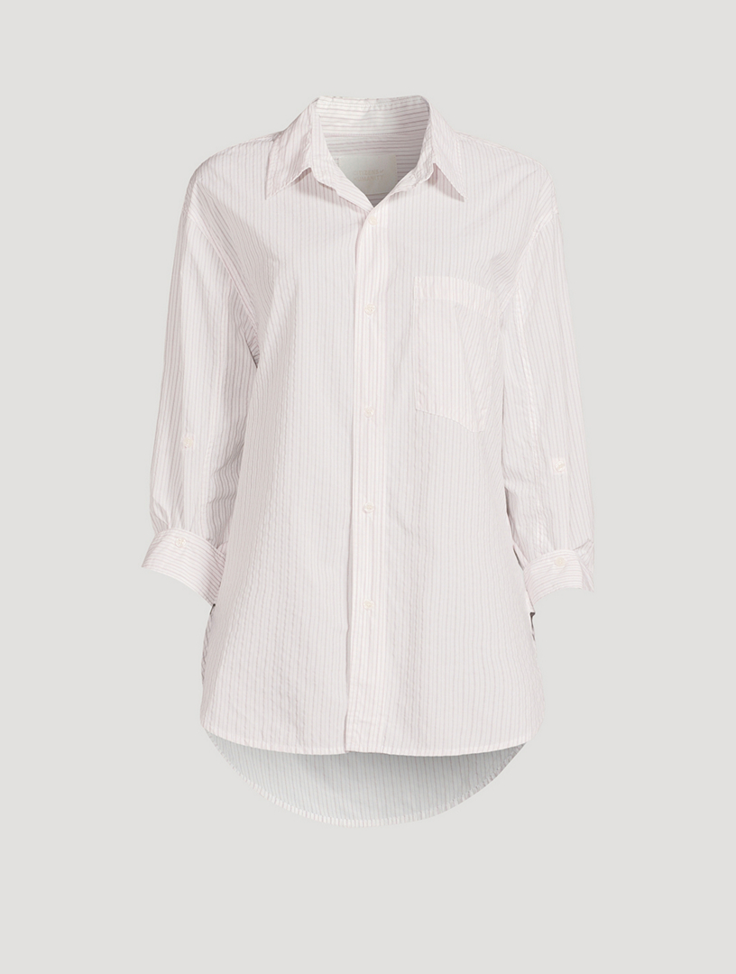 Kayla Shirt Stripe Print