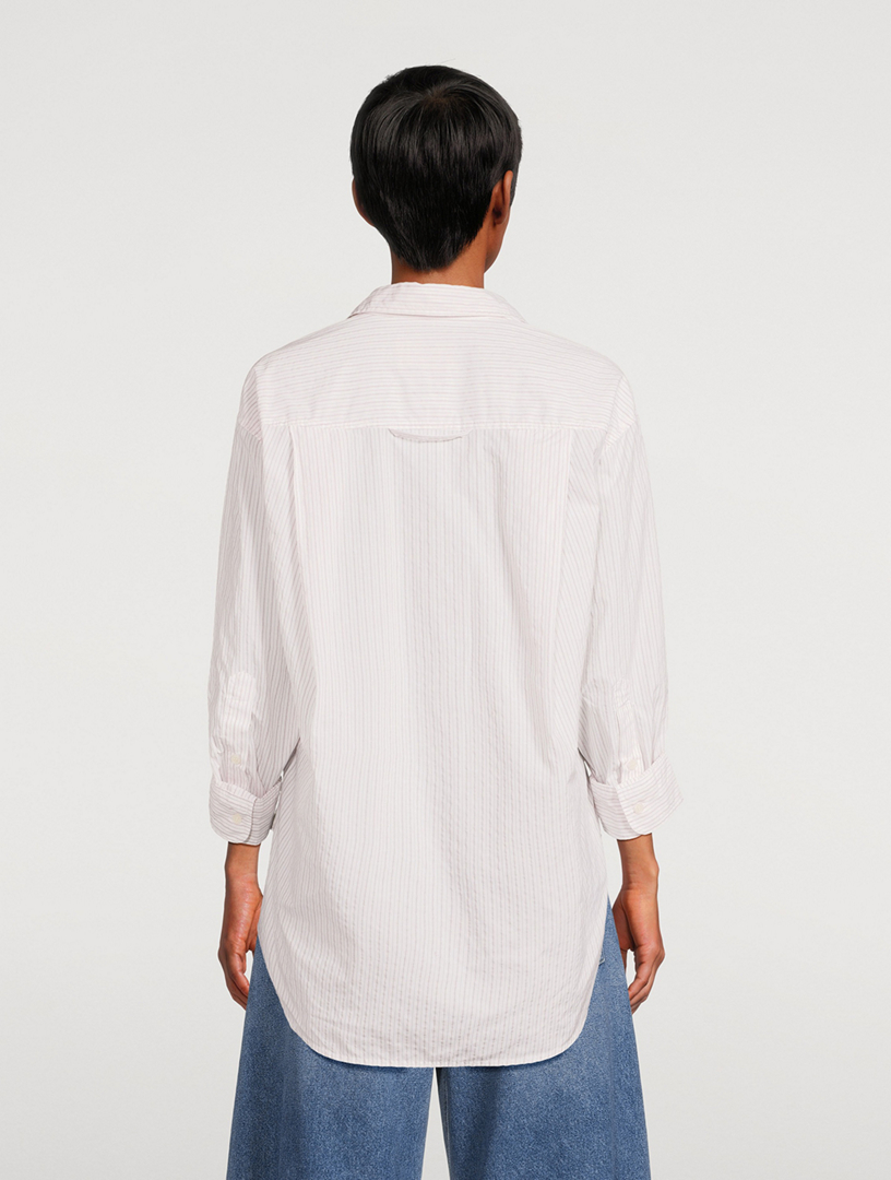 Kayla Shirt Stripe Print