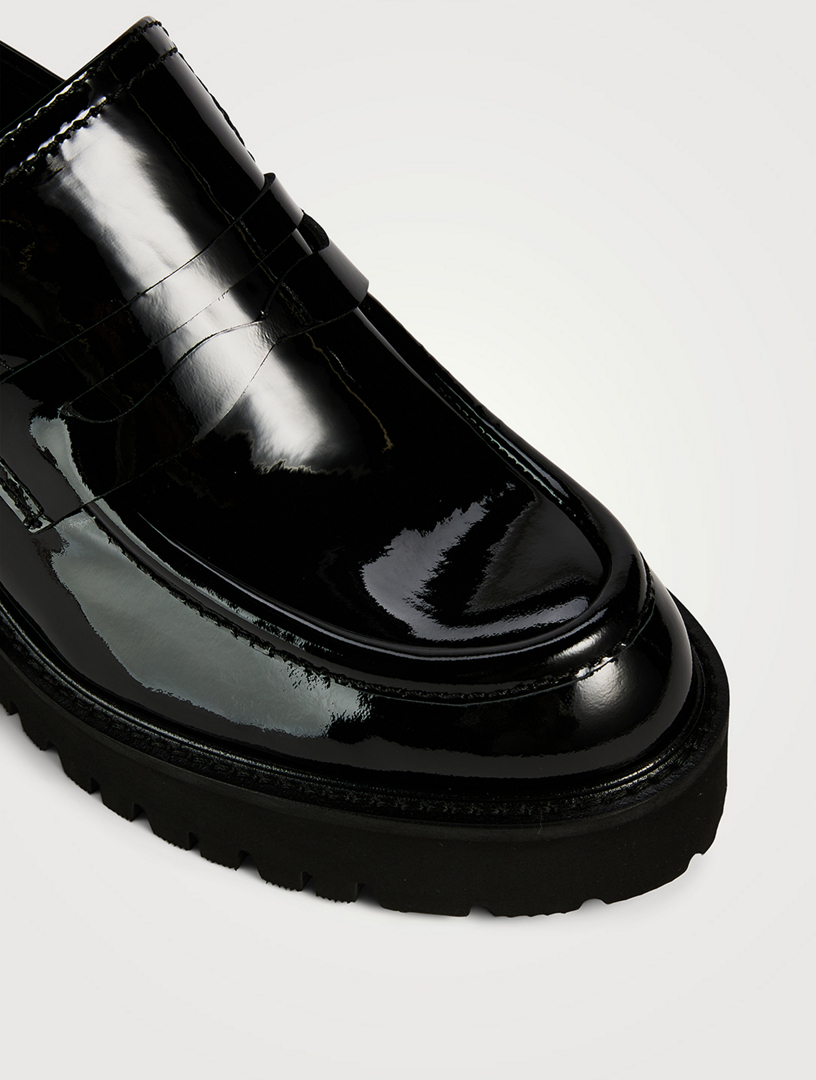 Readmid Patent Leather Loafers