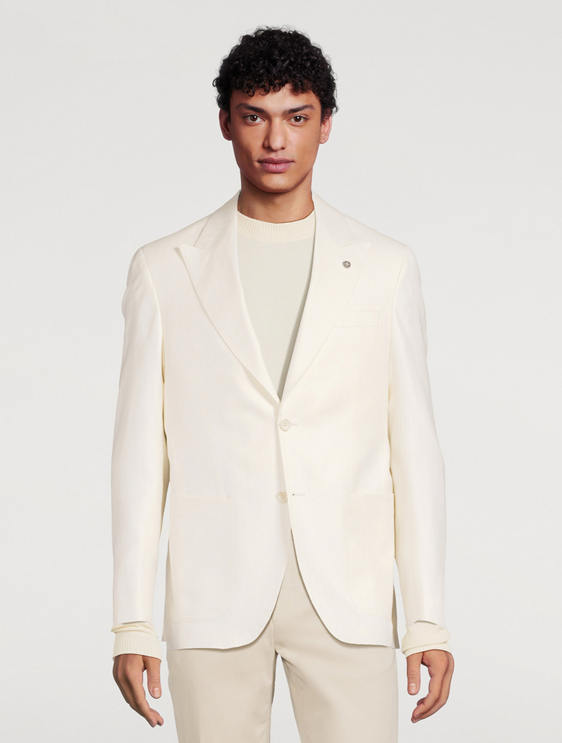 Marco Wool Silk And Linen Jacket