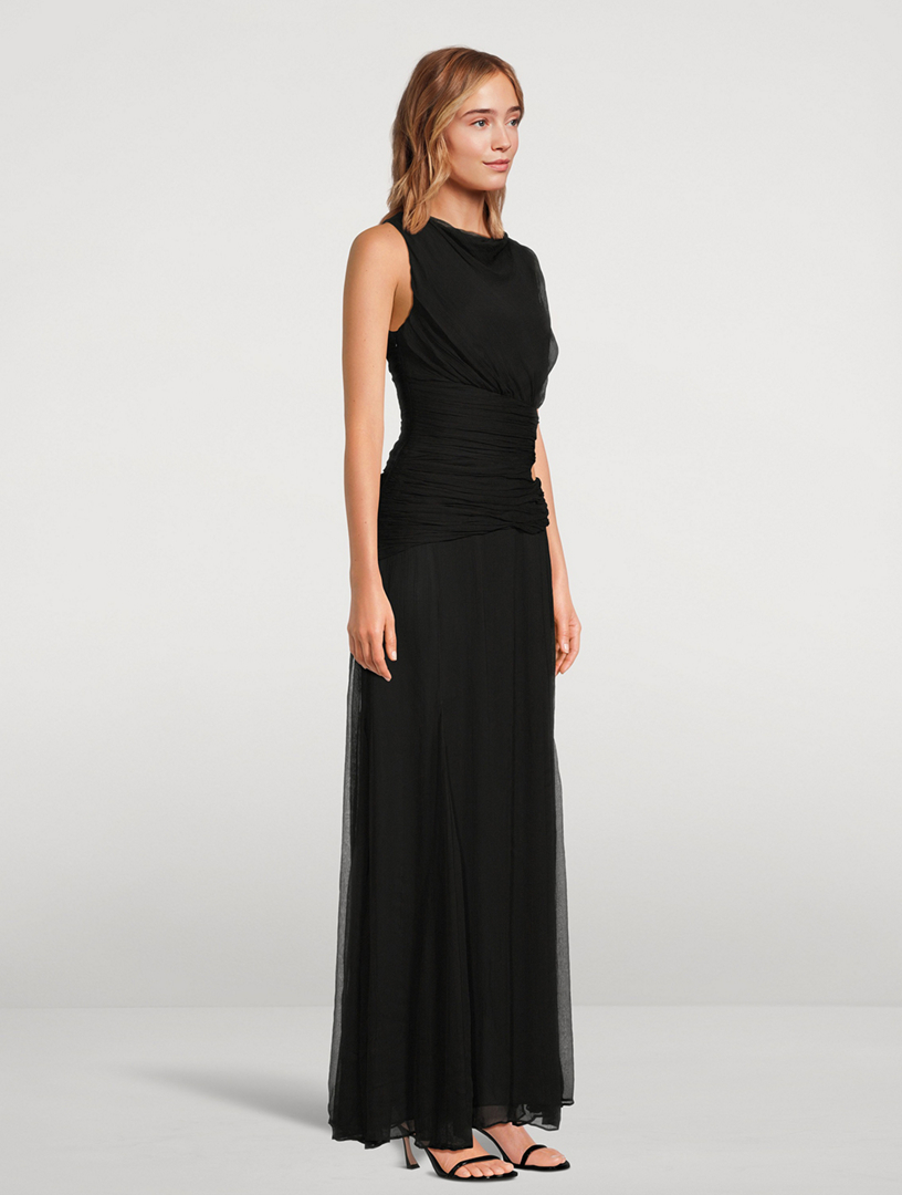 shona joy black bridesmaid dress Shona Joy Black Bridesmaid Dresses Black Bridesmaid Dresses Satin, Chiffon  More  Show Me Your Mumu