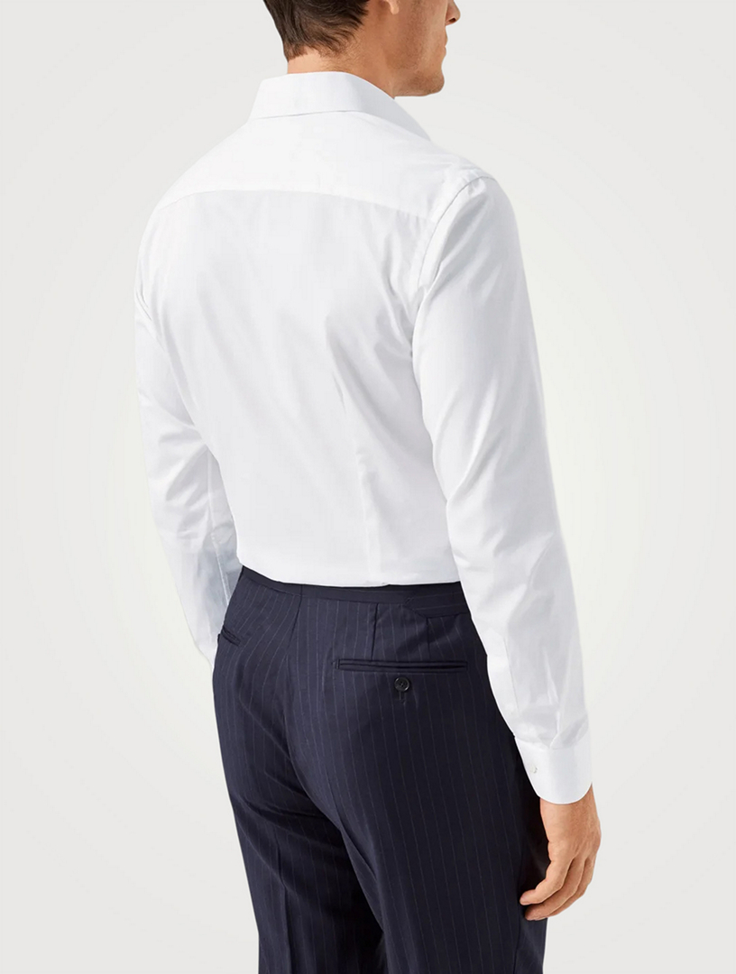 Slim Fit Elevated Twill Shirt
