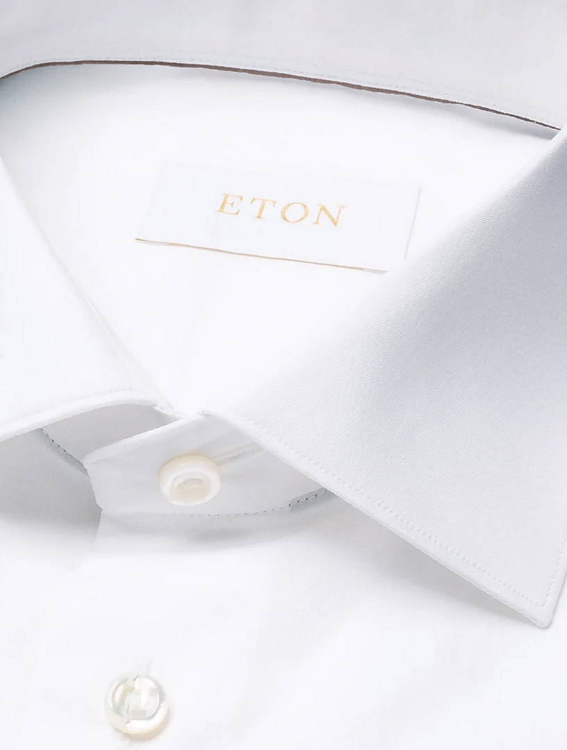 Slim Fit Elevated Twill Shirt