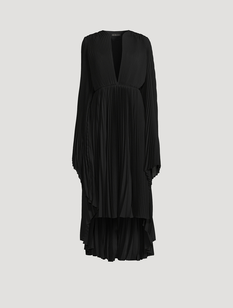 Pleated Maxi Dress