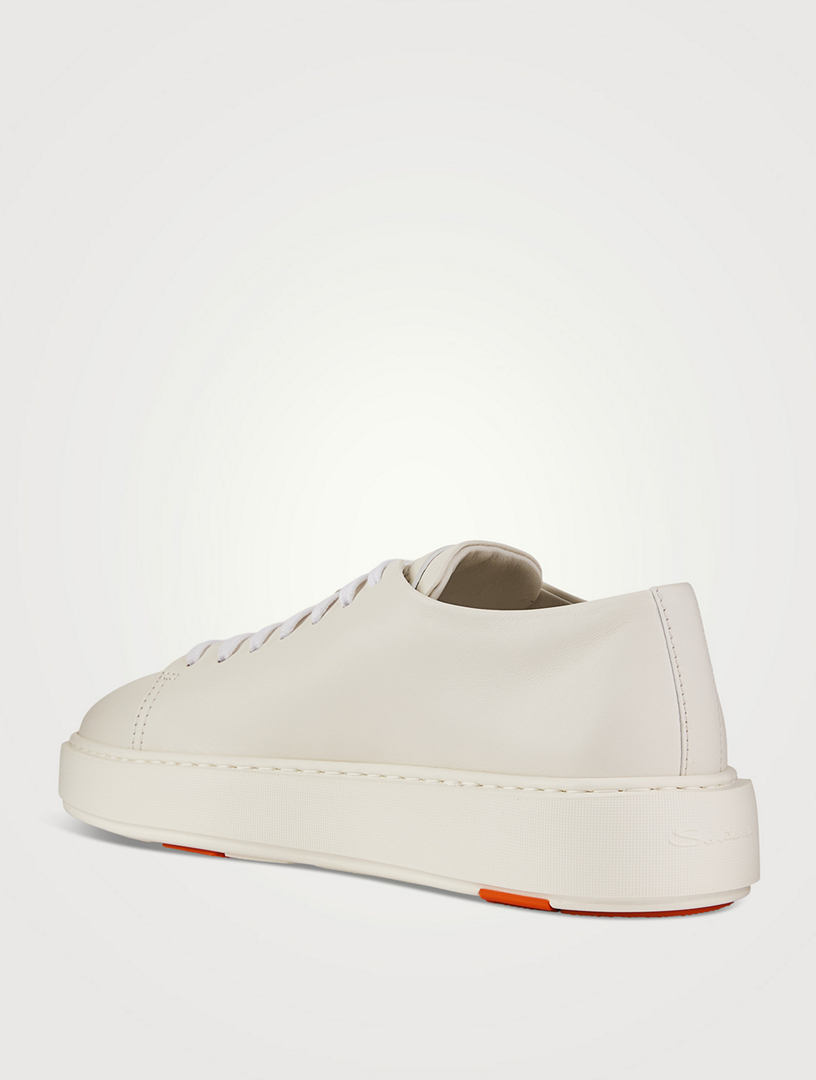Fuzz Leather Sneakers