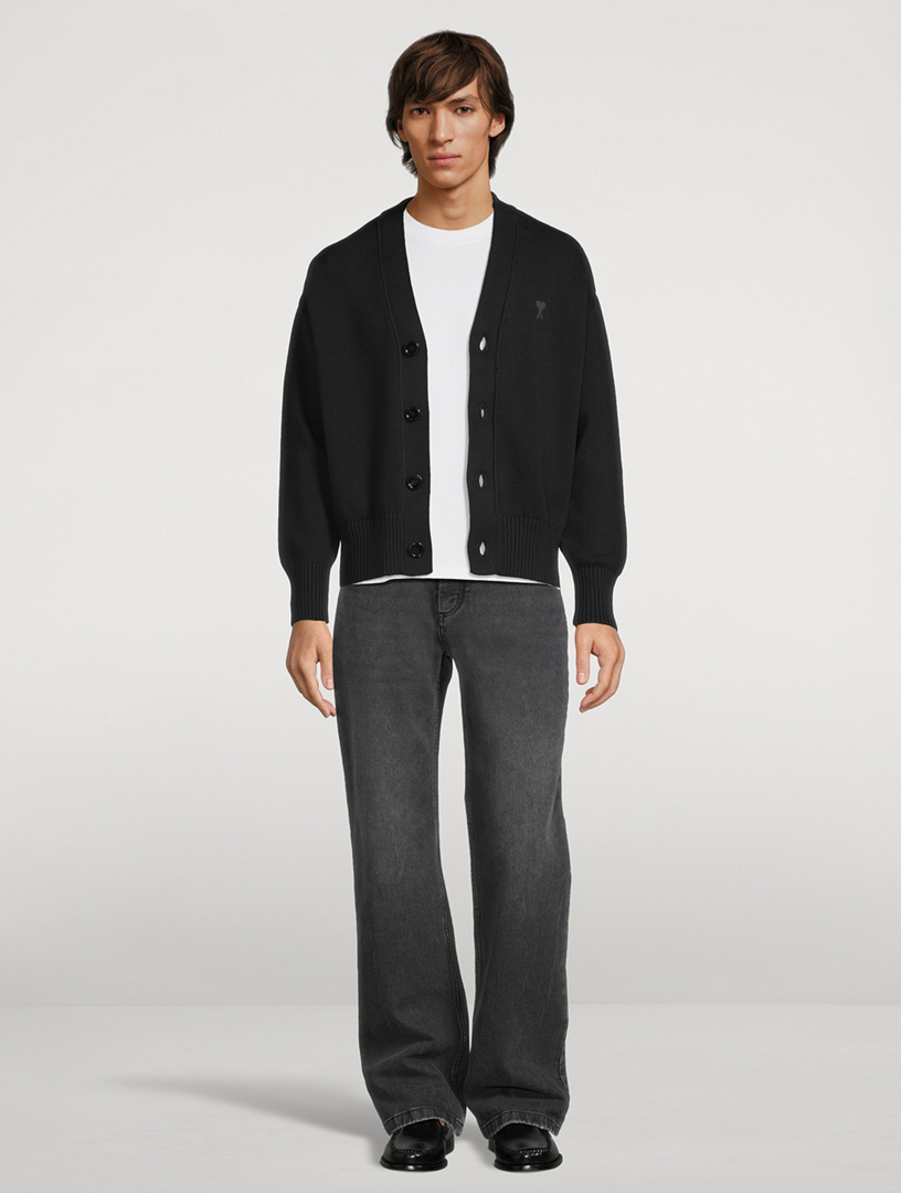 Ami De Coeur Cotton And Wool Cardigan