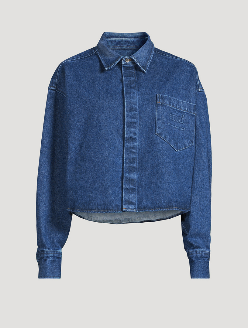 Ami 2024 denim shirt