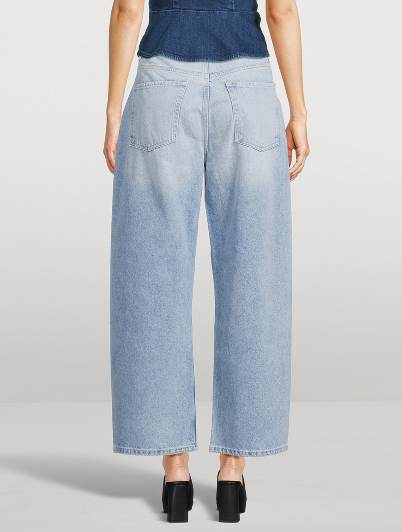 Taylor Barrel-Leg Jeans