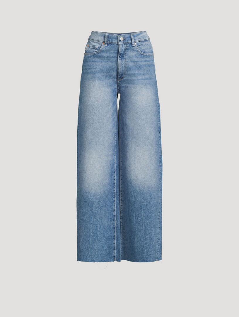 AGOLDE Criss-Cross Upsized Straight-Leg Jeans