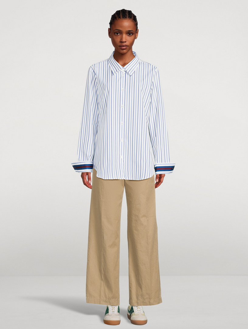 Pulian Belted Wide-Leg Trousers