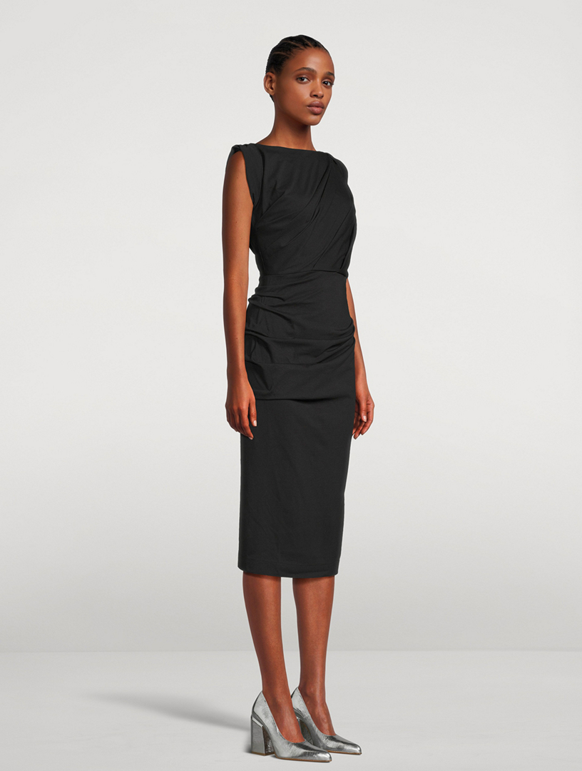 AKRIS PUNTO Jersey Midi Dress