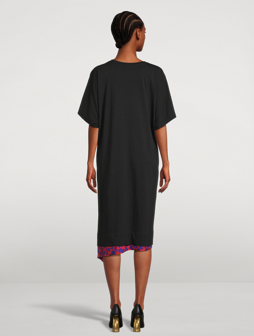 Hench Draped T-Shirt Dress