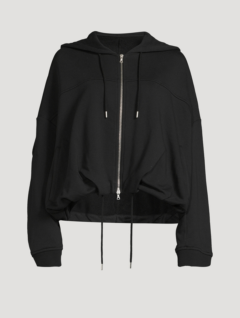 Designer hotsell cropped hoodie