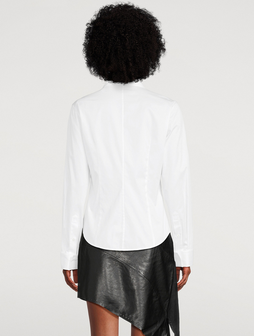 Fitted Poplin Shirt