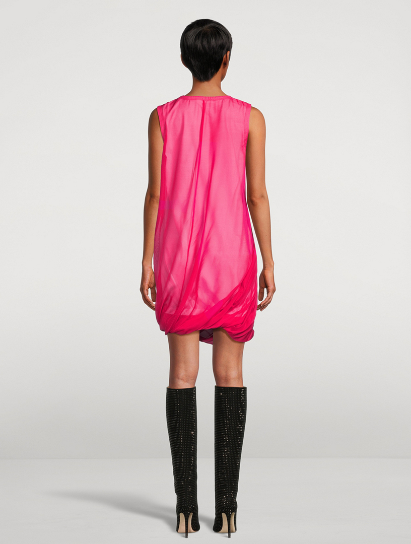 Silk Jersey Bubble Dress