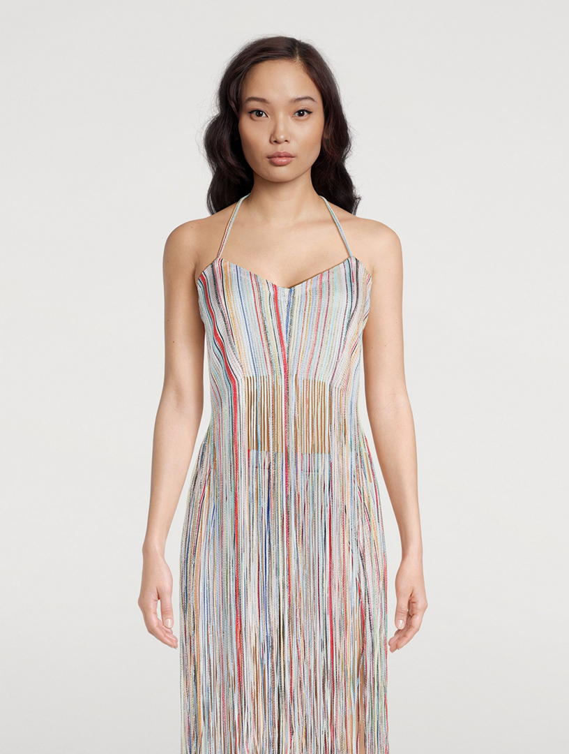 Fringe Halter Top