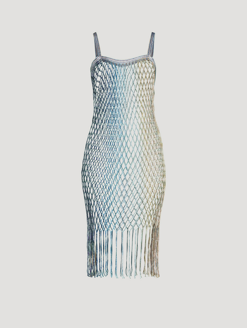 Mesh Mini Dress