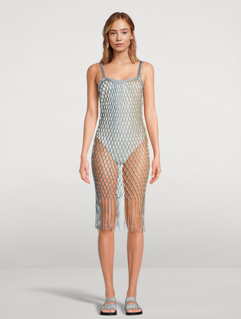 Mesh Mini Dress