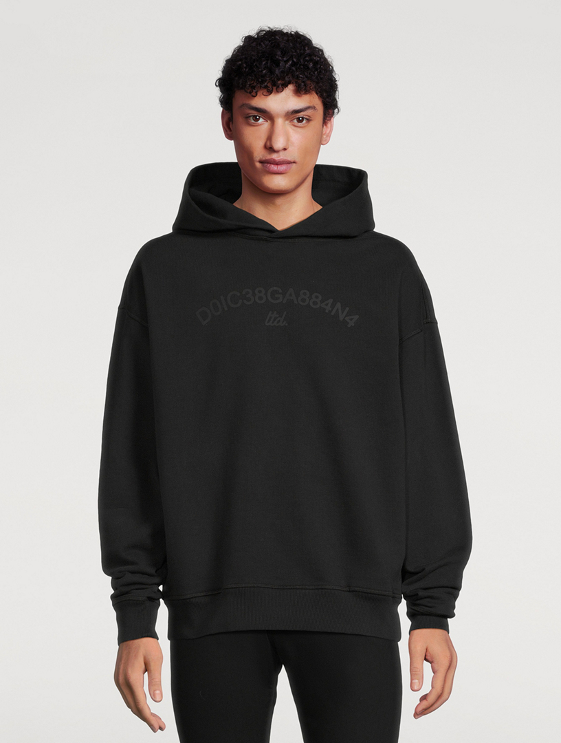 Cotton Jersey Logo Hoodie