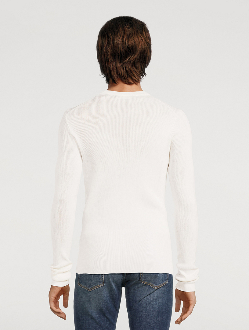 Silk Slim-Fit Sweater