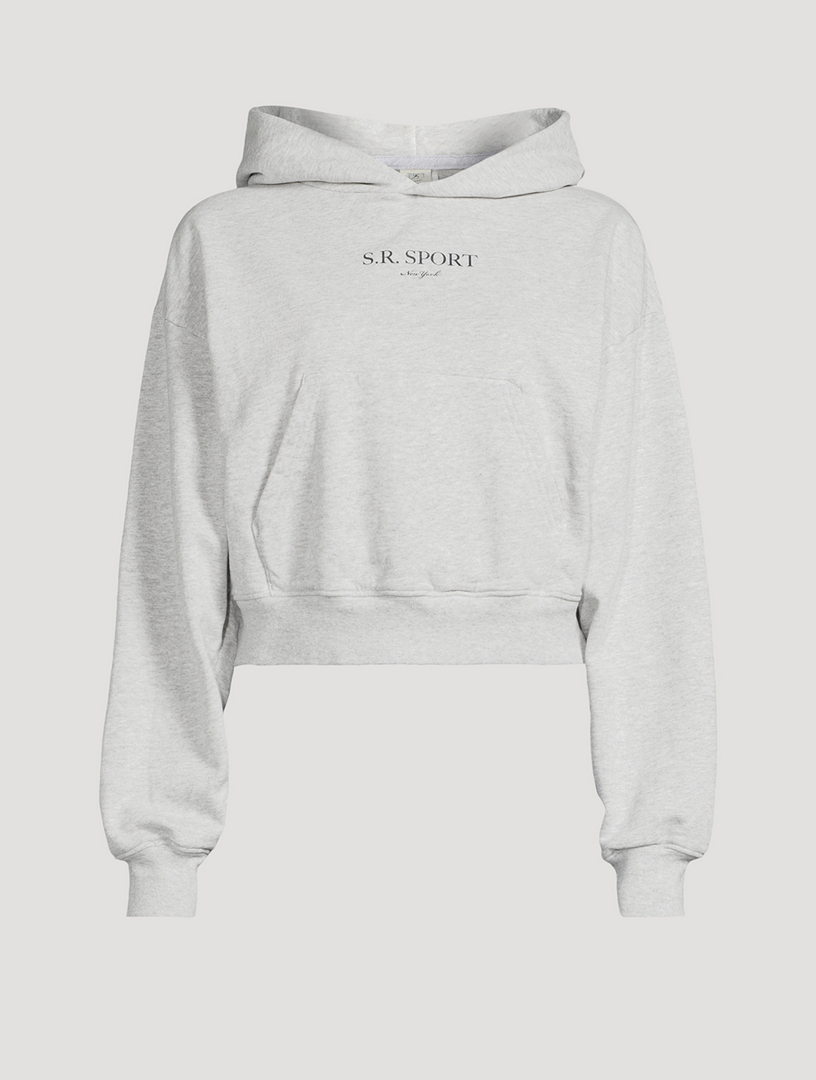 Designer cropped shop hoodie