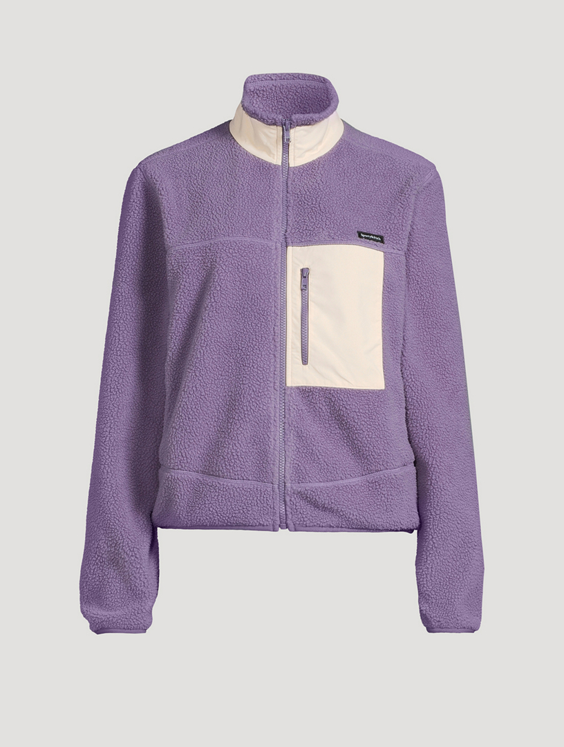 Zipped Sherpa Jacket