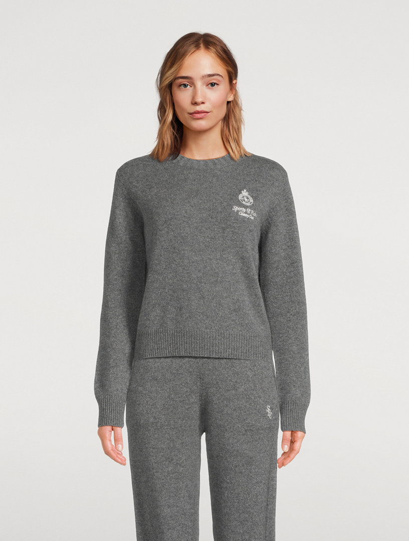 Crown Cashmere Crewneck Sweatshirt