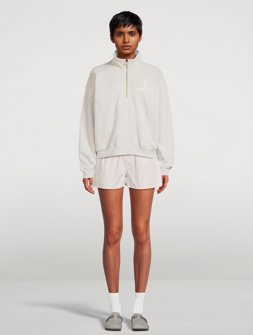 Vendome Quarter-Zip Sweatshirt