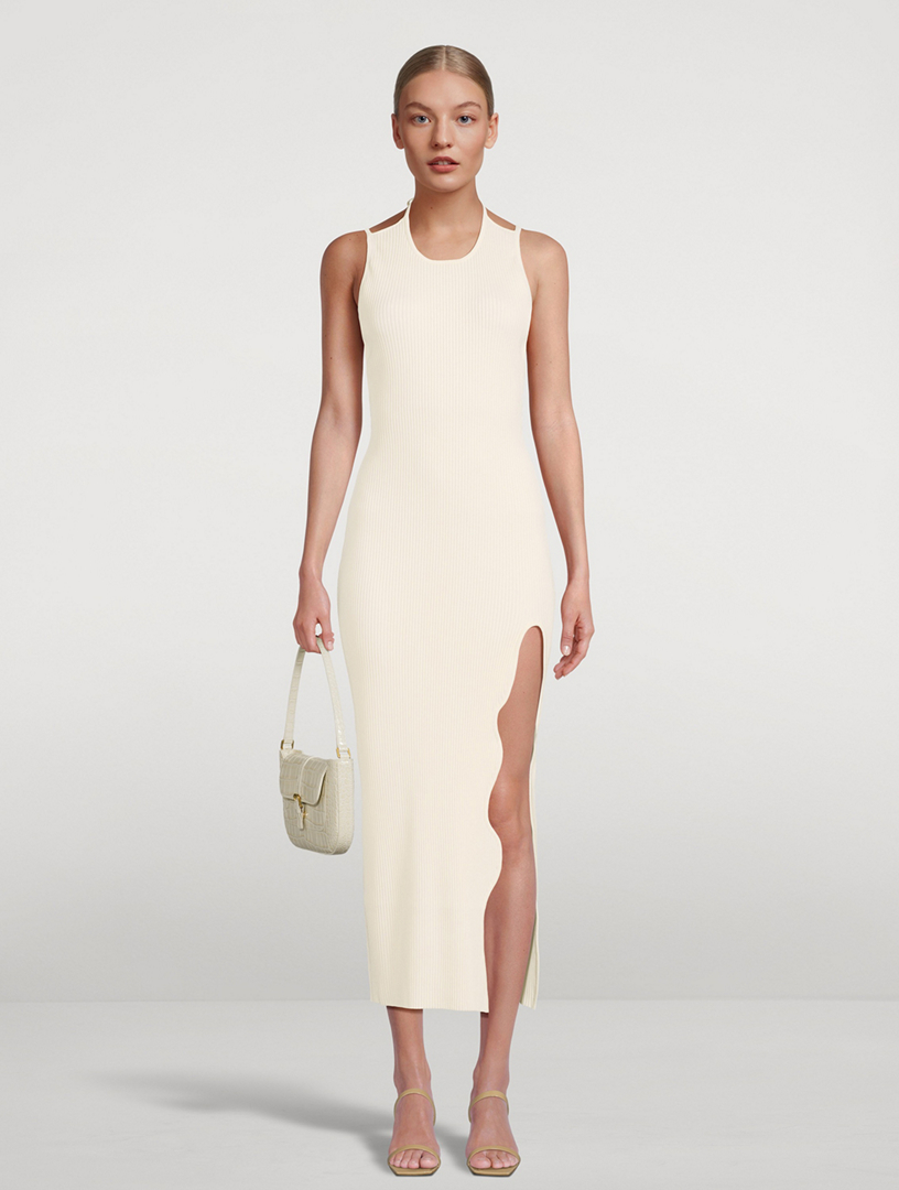 Leila Low Cut Dress – Thirty Luxe