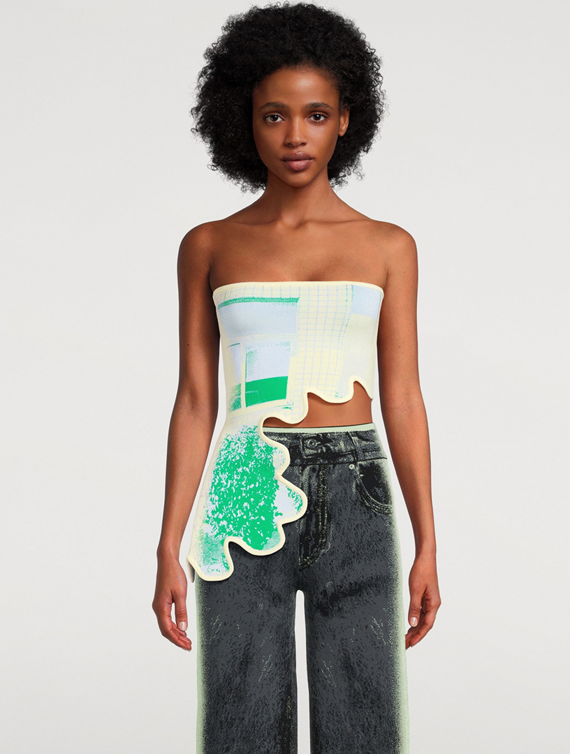 PH5 Pomelo Window Jacquard Crop Top