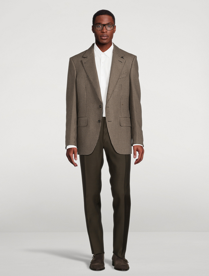 Atticus Wool And Silk Pants