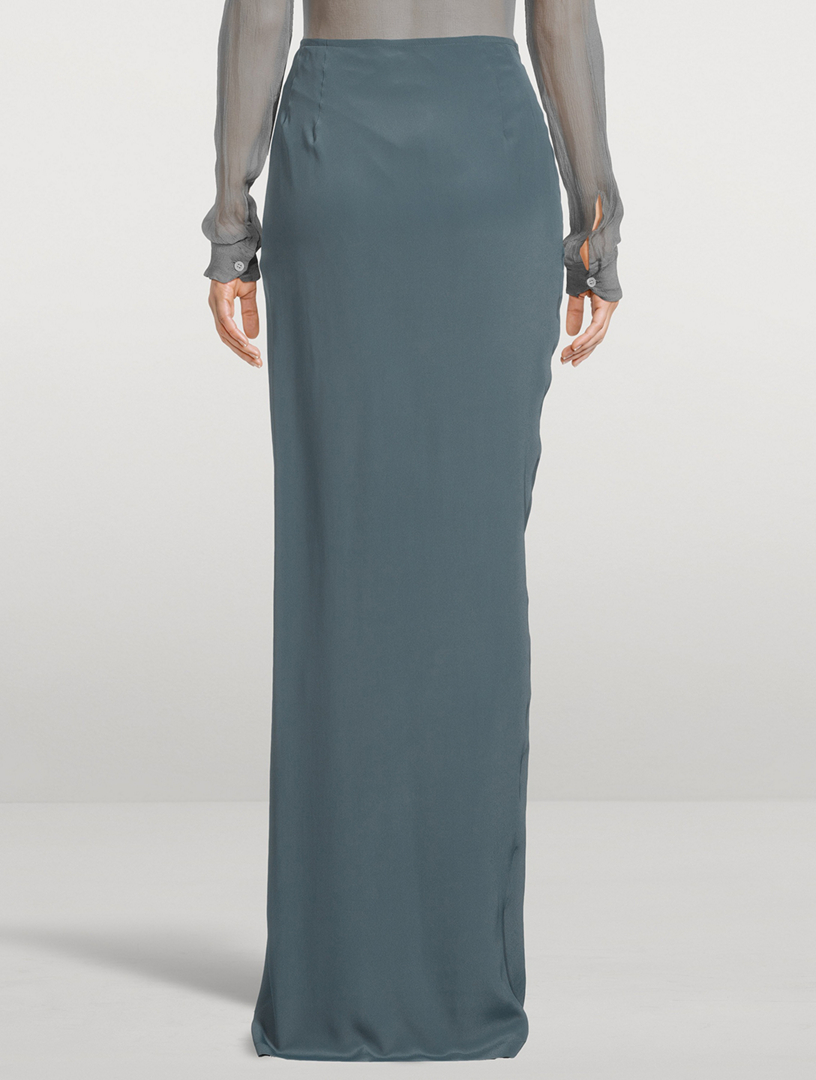 Sinas Draped Maxi Skirt