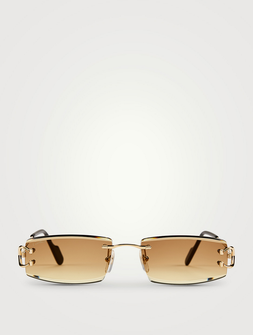 Lunette cartier rectangulaire sales