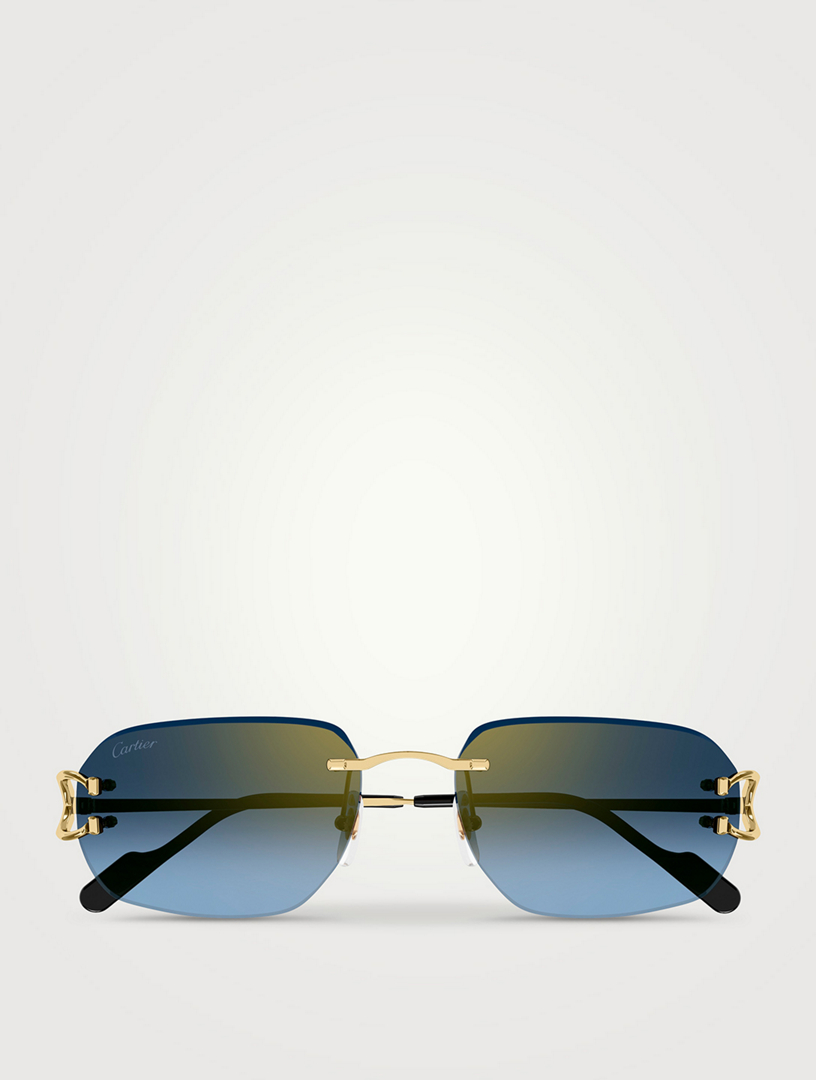 CARTIER Rectangular Sunglasses | Holt Renfrew