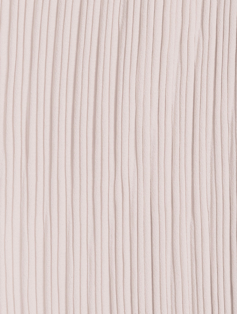 Hatching Pleats Pants