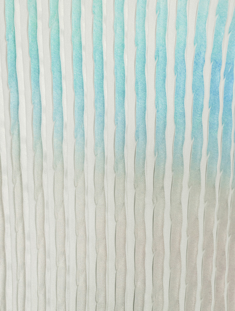 Suffused Pleats Dress