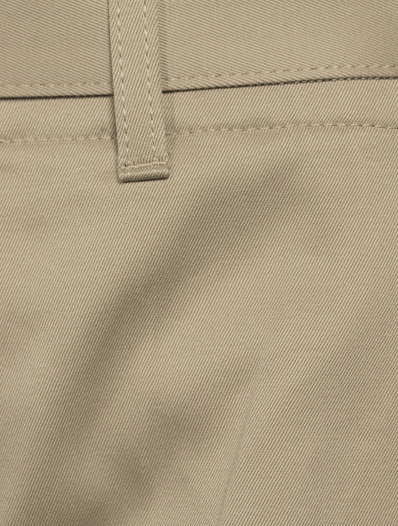 Wide-Leg Cargo Trousers